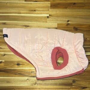 GAP Pink Quilted Dog Coat | Warm Pet Jacket | XS/S